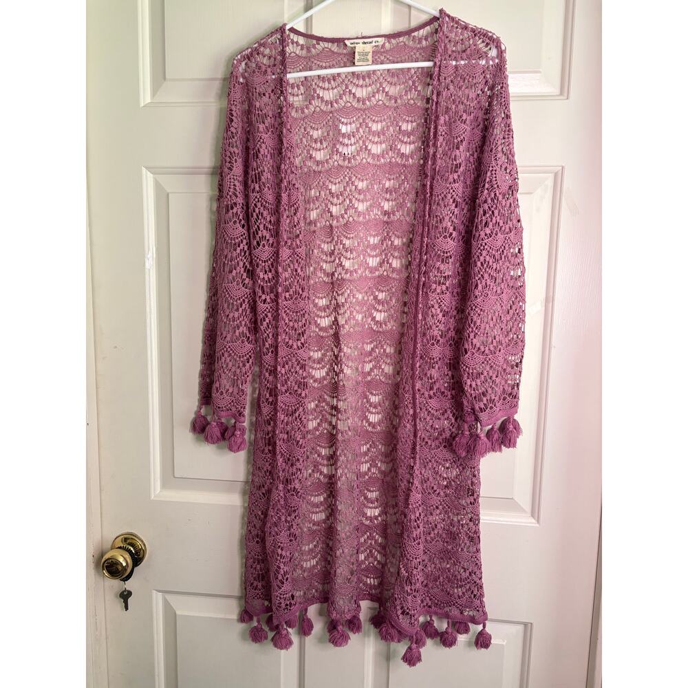 Indigo Thread Co. Swim Suit Cover-Up/Cardigan
